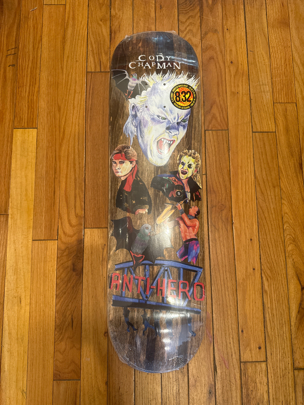 Anti Hero Cody Chapman Pro Still Believe Shorter Wheelbase Deck 8.32