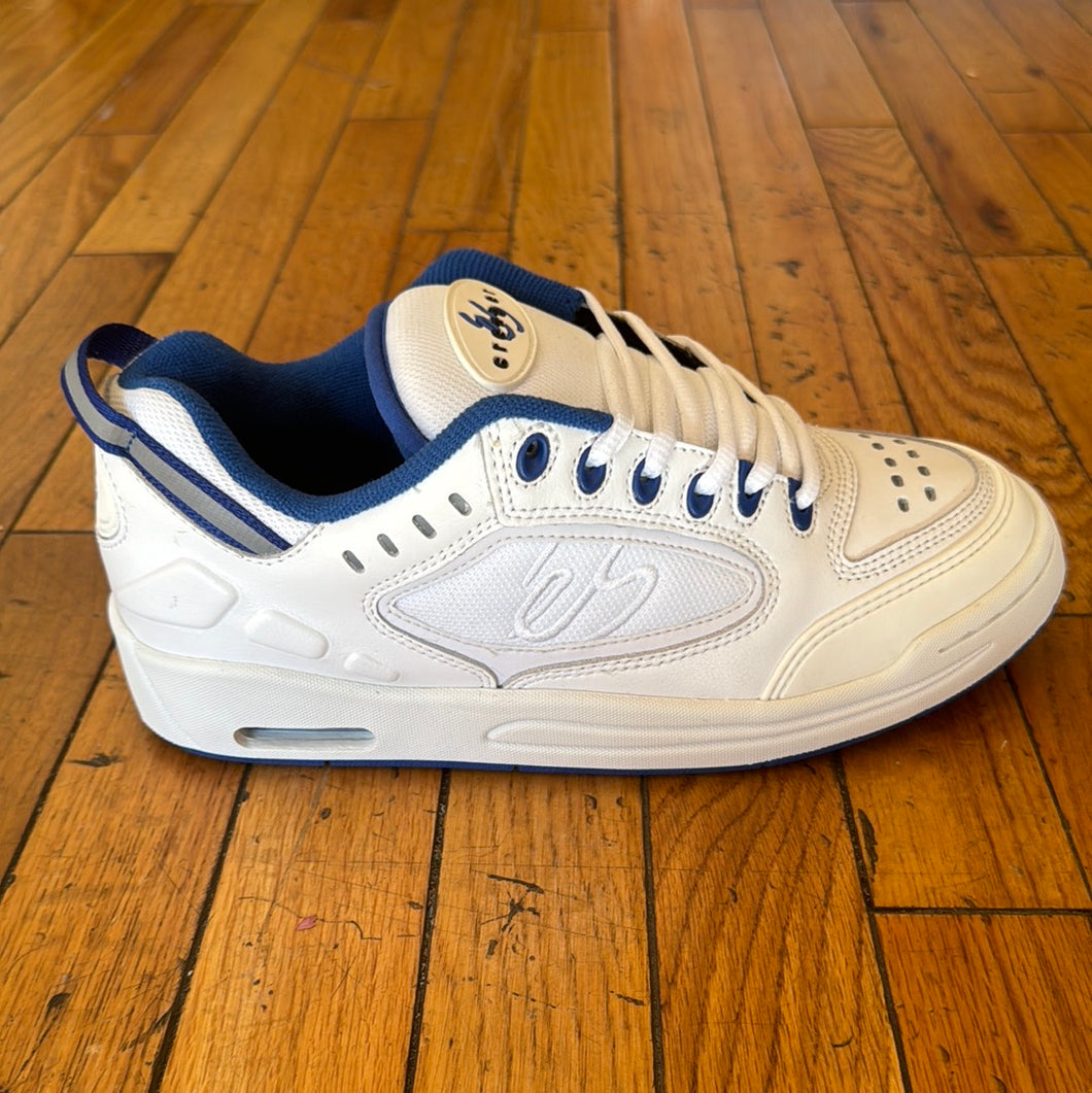 éS Ronnie Creager Pro Model Re-issue Shoes in White/Blue