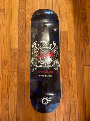 Black Label Wade Speyer Eagle Plaid Deck 8.75
