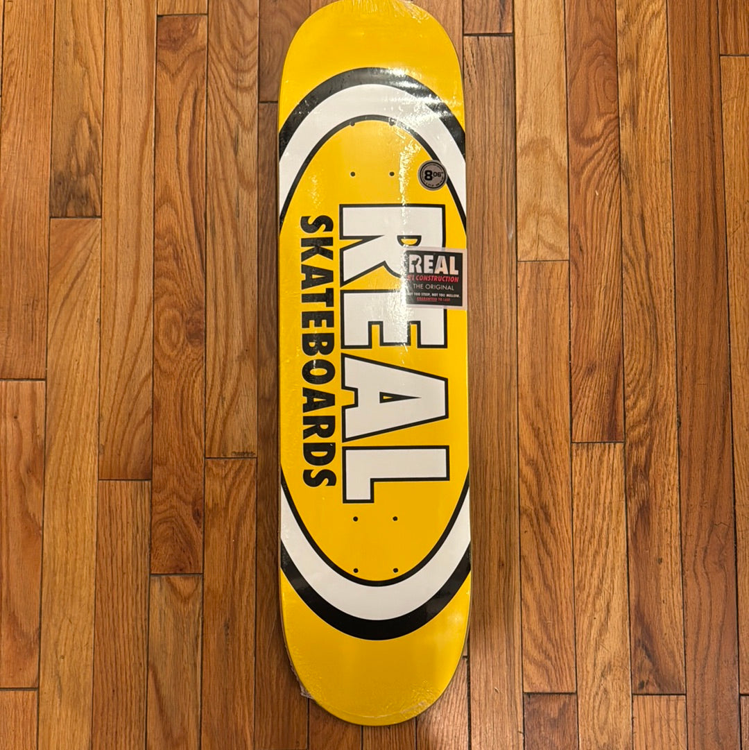 Real. Classic Oval Team Deck.