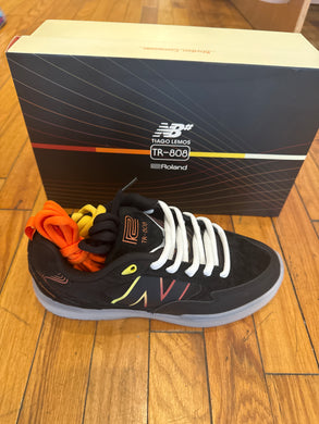 New Balance Tiago Lemos 808 x Roland 808 Rhythm Composer shoes in Black/Orange