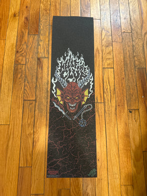 Mob x Stranger Things Hellfire Club Griptape Sheet 9” x 33”
