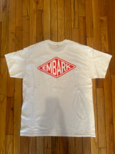 Load image into Gallery viewer, Embark Clear Tee White