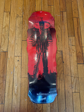 Welcome x Beetlejuice Carousel Red Dip Shaped Deck 10