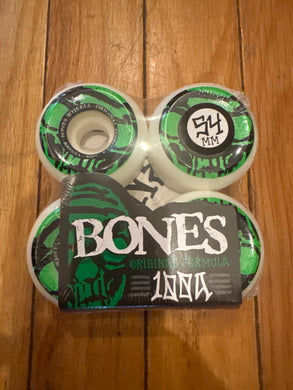 Bones Oringinal Formula Mummy Skulls Side Cut Wheels 100a 54mm