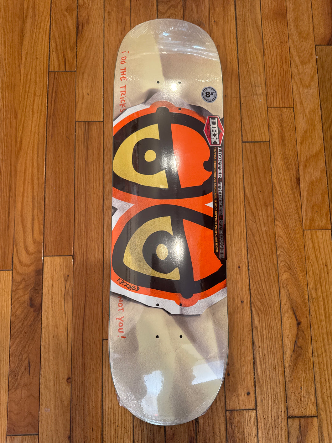 Krooked Eyes DBX Basalt Construction Deck 8.5