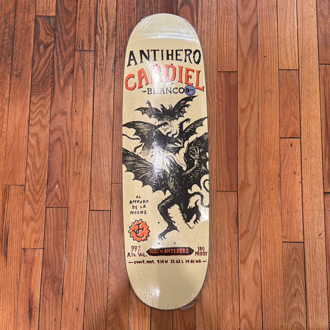 Anti Hero John Cardiel Carnales Egg Shaped Deck Deck 9.18