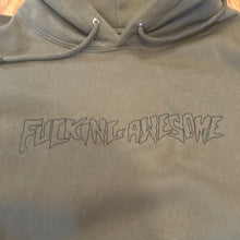 Load image into Gallery viewer, Fucking Awesome Outline Hoodie Olive