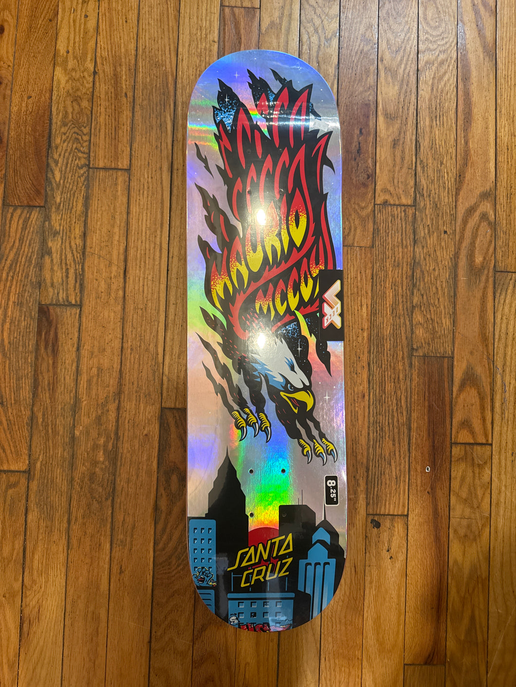 Santa Cruz Mario McCoy Ripping Eagle VX Symmetrical Twin Deck 8.25