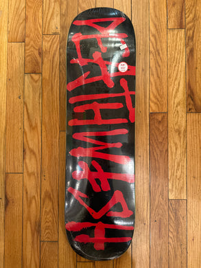 Deathwish Deathspray Black/Red Deck 8.25”