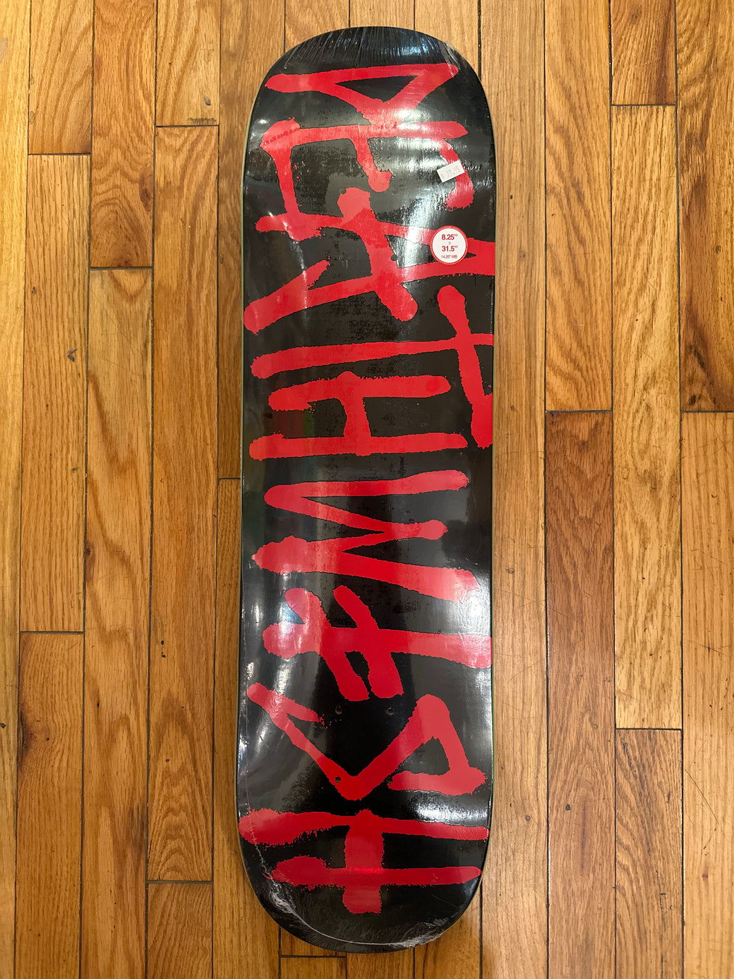 Deathwish Deathspray Black/Red Deck 8.25”