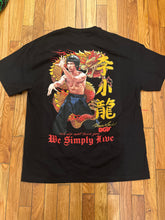 Load image into Gallery viewer, DGK x Bruce Lee Lil Dragon Tee Black