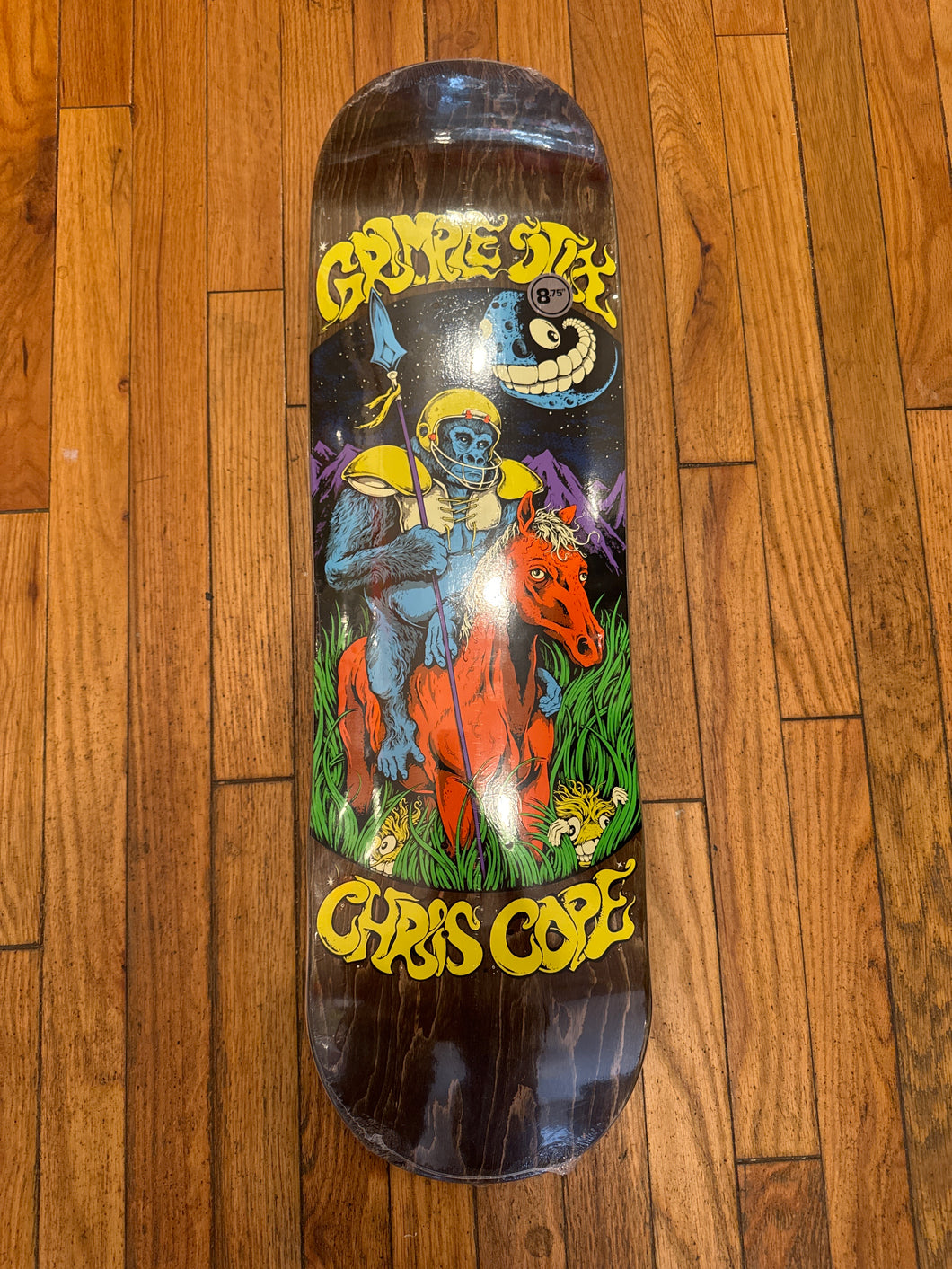 Grimple Stix Chris Cope Guest Brown Vaneer Deck 8.75