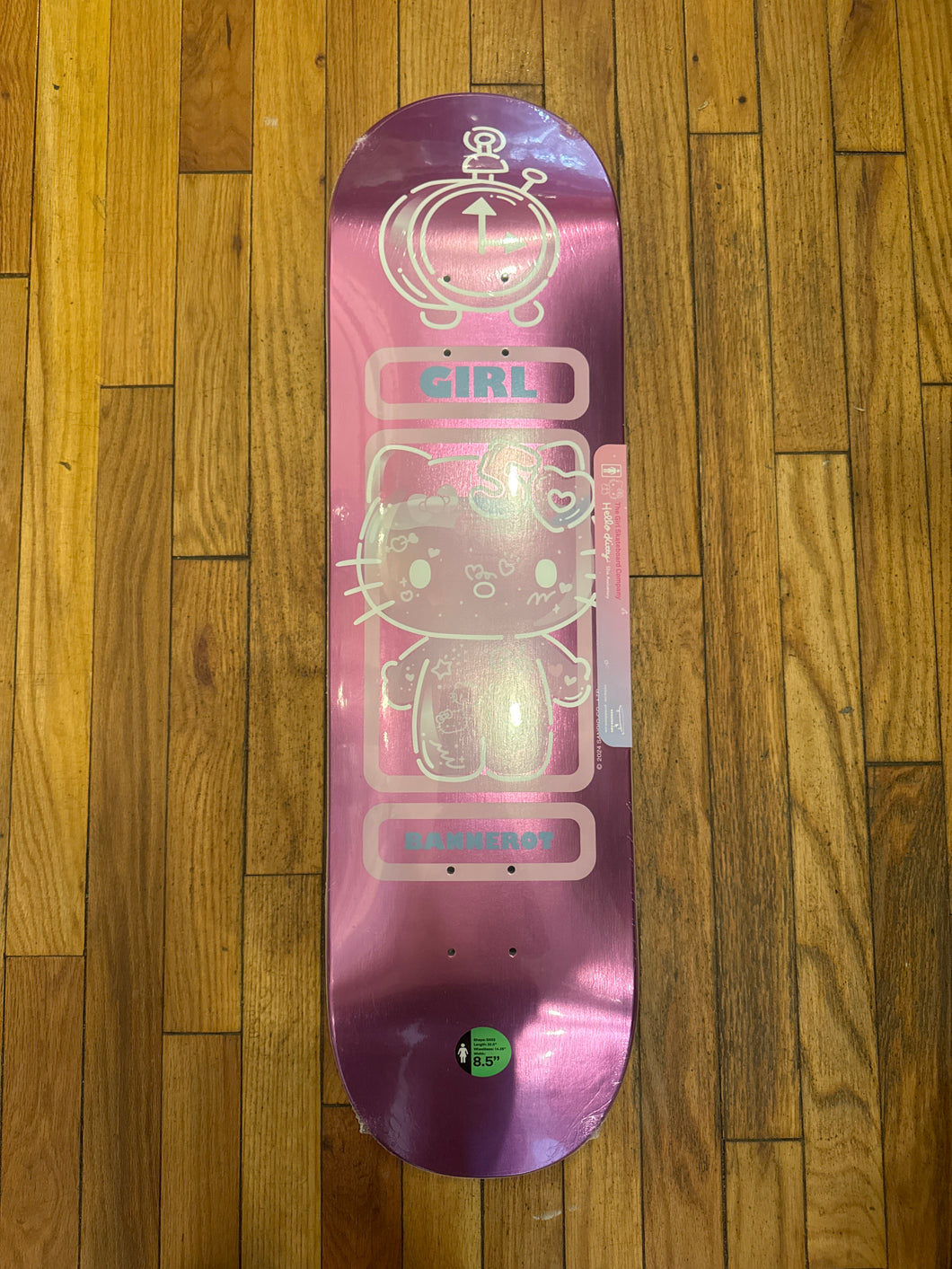 Girl Skateboards x Hello Kitty 50th Anniversary Bannerot Deck 8.5