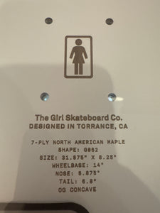 Girl Breana Geering Chaos Deck 8.25