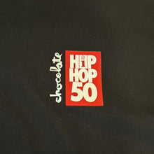 Load image into Gallery viewer, Chocolate x Interscope 50 Years of Hip-Hop Tee Black