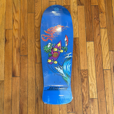 Santa Cruz Meek OG Slasher Blue Reissue Deck 10.1