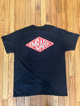Load image into Gallery viewer, Embark Clear Tee Black