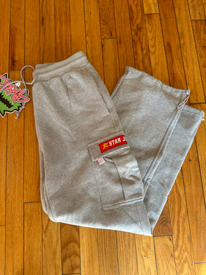 Carpet Company Season 18 Cargo Sweatpants Heather Grey