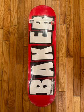Baker Brand Logo White Deck 8.5”