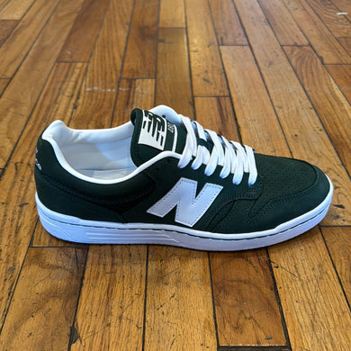 New Balance 480 Rival Pack Shoes in Forest Green/White