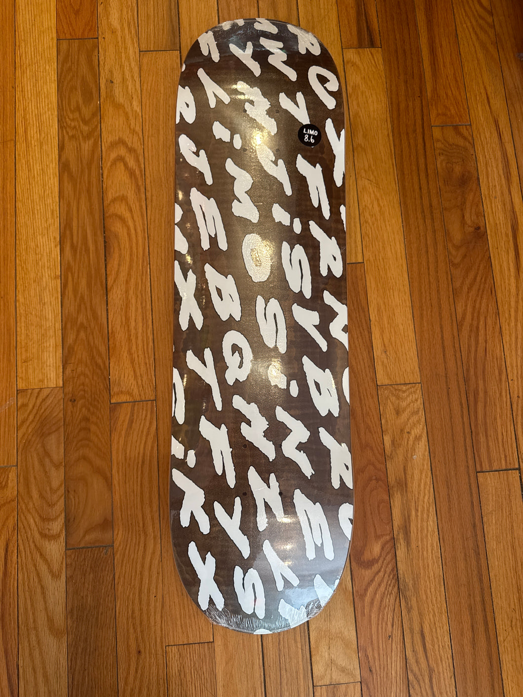 Limosine Sharpie Crossword Slick Bottom Deck 8.6