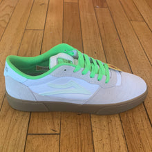 Load image into Gallery viewer, Lakai Yeah Right Cambridge in White/UV Green
