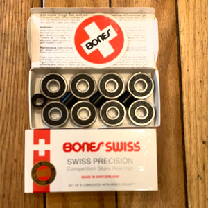 Bones Swiss Precision Competition Skate Bearings